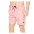 thumbnail image 2 of NAUTICA Mens Orange Drawstring, Regular Fit Swim Trunks XXL, 2 of 2