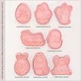 thumbnail image 3 of Sokhug 8PCS Easter Cookie Molds Bunny Fondant Baking Tool Set Spring Holiday Kitchen, 3 of 9