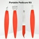 thumbnail image 2 of Kit de pedicura portátil Exfoliante Eliminación de piel muerta Juego de herramientas para el cuid Irfora Set de manicura, 2 of 7
