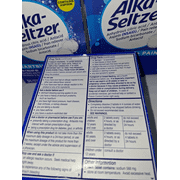 Alka-Seltzer Original Effervescent Tablets, 36 Tablets Each