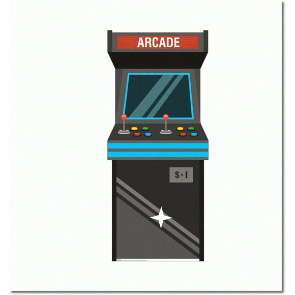 Arcade Aventure Standee : Découpe de Jeu Taille Réelle pour un Plaisir Immersif!