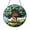 Acrylic 3.5 Inch, variant on Treehouse With Squirrels Stained Glass Suncatcher, Woodland Window Decor, Warm Nature Light Gift