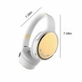 thumbnail image 3 of Stitch Bluetooth Headphones, Wireless Headphones with Microphone Includes Aux Cord, Volume Reduced Kids Foldable Headphones for School, Home, or Travel, 3 of 7