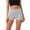 Blue, variant on Baywell Boyshort Panties Women's Soft Underwear Briefs Invisible Hipster 3 Pack Seamless Boxer Brief Panties 3 Packs 2XL