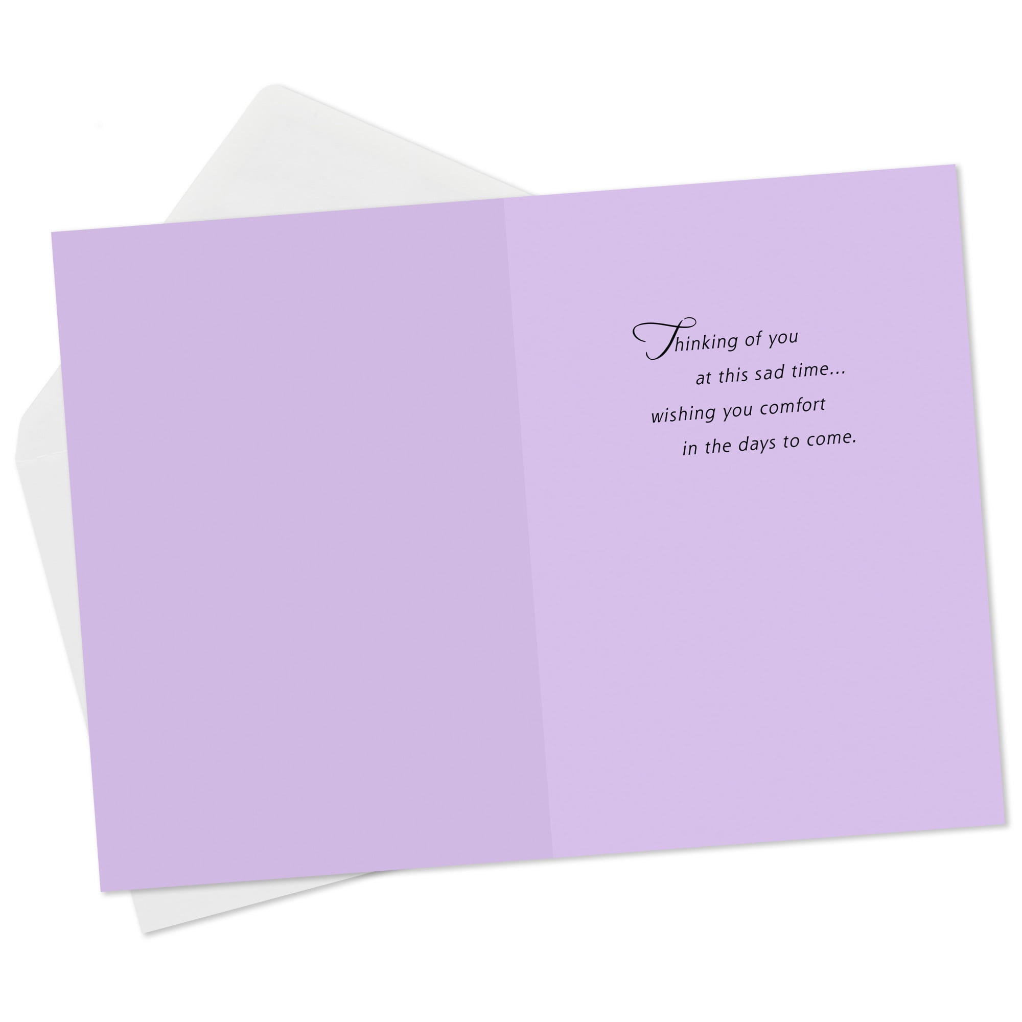 Hallmark Sympathy Card (Our Loved Ones Are in Our Hearts Forever)