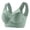 Green, variant on Silent Seamless Underwear Feminine Ice Silk with Smooth Closure No Underwire Back Design Large Size Tunic Style Bra plus Sized Sports Bra Sports Bras Pack for Women Wireless Full Coverage Bras for
