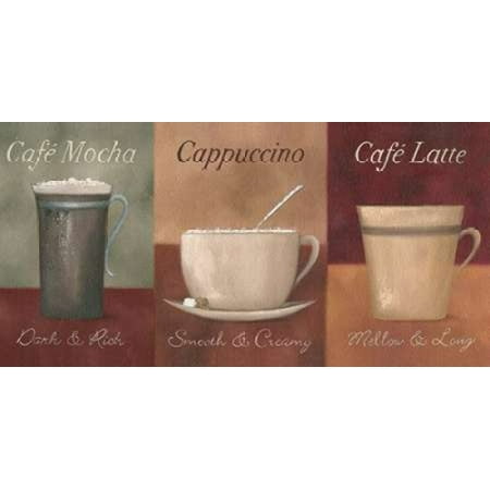 Cafe Espresso Canvas Art - Mandy Pritty (10 x 20)