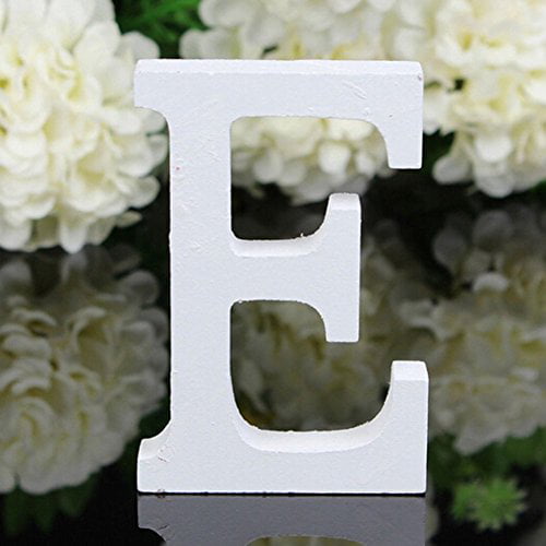 Hanging Wall 26 Letters Wooden Alphabet Wall Letter for Children Baby Name Girls Bedroom Wedding Brithday Party Home Decor-Letters & Totoo Decorative Wood Letters 