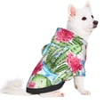 thumbnail image 2 of Bingfone Flowers And Cactus Dog Clothes Hoodie, Pet Winter Coat,Puppy Sweatshirts For Small Dogs Boy Girl,Suitable For All Breeds-Medium, 2 of 8