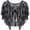 Black, variant on Black Retro 1920s Beaded Sequin Shawl Vintage Cape Shrugs & Boleros for Party 1pc