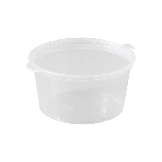 Disposable Plastic Dipping Boxes for Takeout - Food Grade Freezer Safe Seasoning Containers for Scallion Ginger Lemon and Fruit Storage