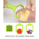 thumbnail image 3 of Rallador Cortador Rebanador Picador Manual De Verduras Fruta MALUBERO Color Transparente con Gris, 3 of 4