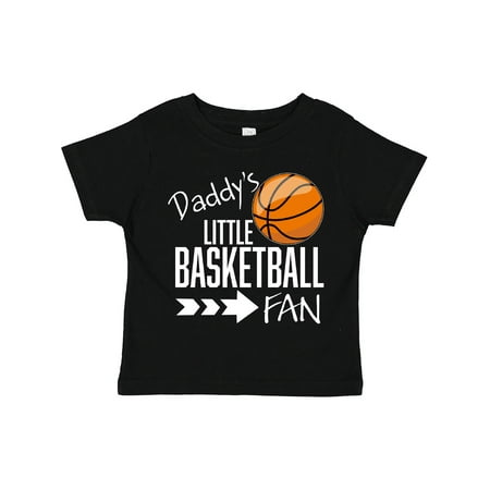 

Inktastic Daddy s Little Basketball Fan Gift Toddler Boy or Toddler Girl T-Shirt