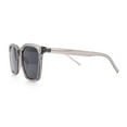 thumbnail image 6 of Polarized Gentlemanly Classy Rectangle Horn Rim Plastic Fashion Sunglasses Slate - Black, 6 of 7