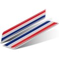 thumbnail image 1 of HSHDLDF Car Styling 3D Aluminum Epoxy National Flag Logo Emblem Sticker Metal Decal Badge Auto Exterior Accessory (France Silver), 1 of 3