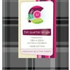 VIP Fabrics Creative Cuts Fat Quarter Single, So Chic Gray/Plaid