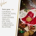 thumbnail image 5 of Spode Christmas Tree Figural Cookies for Santa Platter - 12-Inch Holiday Serving Plate for Cookies, Desserts, and Treats - Dolomite Christmas Dinnerware and Décor - Festive Holiday Gift, 5 of 7