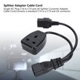 thumbnail image 3 of Cable Del Enchufe Del Divisor De Y, C14 Al PVC Del Cable Del Enchufe C19 OFC Para La Oficina, 3 of 7