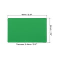 thumbnail image 2 of Unique Bargains 0.45mm Metal Business Cards Blank Name Card Laser Engraving Anodized Aluminum, Green 5 Pack, 2 of 5