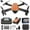 Orange, variant on YUNAFFT Mini Drone with Camera Remote Control Drones With Screen Display 2.4G Headless Mode, Altitude Hold RC Quadcopter for Adults Fpv Drone Birthday Gifts