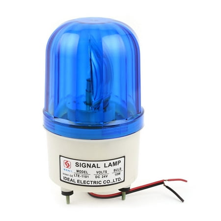 Unique Bargains Industrial Blue  Tower Buzzer Sound Lamp Flash Light Bulb 10W DC