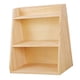 thumbnail image 5 of Estantes de madera de 3 capas Estante de acabado de escritorio rústico Caja de papelería resistente Escritorio Caja de almacenamiento de madera para, 5 of 9