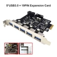 thumbnail image 4 of Tarjeta De Expansión Usb 3.0 Tarjeta De Expansión Pci-E Para Pc De Escritorio 5 Puertos Usb 3.0 Hub Adapter Extender, 4 of 5