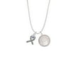 thumbnail image 2 of Delight Jewelry Silvertone Scroll Ribbon with Lavender Crystal To the World You are a Mother Locket Necklace, 2 of 4