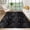 Tie-dye-Black&Grey, variant on 2x6 FT Area Rug for Living Room, Soft Shaggy Indoor Carpet, Non-Slip High Pile Fuzzy Bedside Rug for Bedroom Dorm Nursery Decor, Navy
