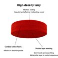 thumbnail image 3 of 4pcs Sports elastic protective headband Knitted headband towel material Yoga headband Breathable and sweat-absorbent, 3 of 5
