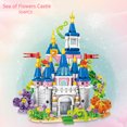 thumbnail image 2 of 4Sets Castle Building Blocks Toy Diy City Model Set Fairy Tale Princess Castle Building Bricks For Girl Toy Christmas Gift, 2 of 5