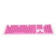 thumbnail image 3 of Conjunto de Teclado, Transmisión de Luz 106 Teclas 2 Inyeción de color moldeo de aceite repelente de recubrimiento capas de teclado para teclado mecánico, 3 of 7