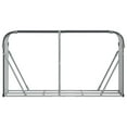 thumbnail image 2 of vidaXL Log Holder Anthracite 180x45x100 cm Galvanised Steel, 2 of 5