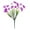 A, variant on Artificial flowers*1 bunch Outdoor Flower Bouquet: Spring And Violet Arrangement For Garden Decor And Wedding Prelude