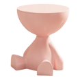 thumbnail image 4 of Mesa auxiliar con forma de estatua, organizador de muebles, bonita mesa de centro con almacenamiento para interiores y exteriores, sofá, lavandería y Rosa, 4 of 8