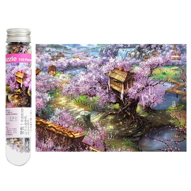 QISIWOLE Small Jigsaw Puzzles for Adults Mini Jigsaw Puzzles 150 Pieces  Tiny Puzzles Birthday Graduation Anniversary Toys Gifts for Home Decor 6 x  4 Inches,clearance under $10 