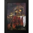 thumbnail image 2 of De Heem, Jan Davidsz 11x14 Black Modern Framed Museum Art Print Titled - A Basket of Mixed Fruit With Gilt Cup, 2 of 5