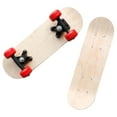 thumbnail image 1 of Cubierta de Monopatín Cola en Blanco Longboard para Niños 43cm con Rueda, 1 of 8