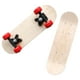 thumbnail image 1 of Tabla de Patineta en para Niños Deck de Madera Resistente Y Superficie Lisa para Pintura DIY Portátil Adecuada para Regalos Actividade 43cm con rueda, 1 of 9