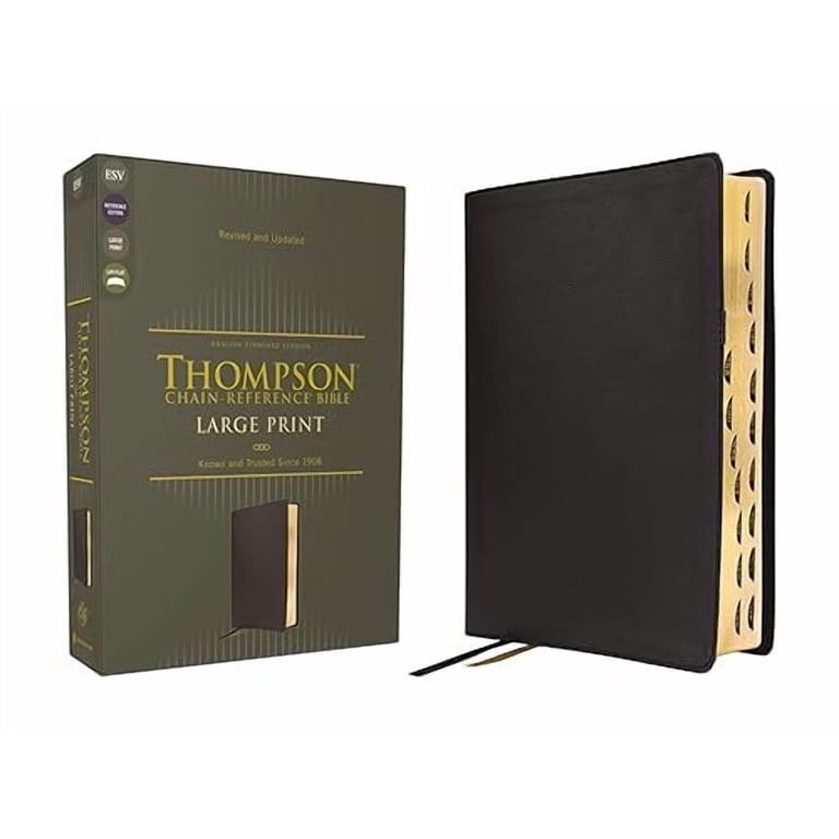 Dr Frank Charles Thompson Esv Chain-Reference Bible Large Print
