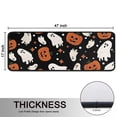 thumbnail image 5 of Kitchen Rugs Sets Of 2,Black Halloween Ghosts and Pumpkins Anti Fatigue Kitchen Mat Rugs Non Slip Washable,Decorative Kitchen Floor Mats for Kitchen,Sink,Laundry,17"x47"+17"x47", 5 of 5