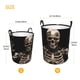 thumbnail image 3 of Fotbe Cyber Skeleton With Tattoos Cesto de Ropa con Asas, Cesto Impermeable de Gran Capacidad, Bolsa de Lavado para Dormitorio, Cesto de Ropa con Ruedas y Asas-Medium, 3 of 6