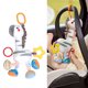 thumbnail image 1 of Juguete de Sonajero Colgante para bebé Asiento de Coche Suave Juguete Chirriante Arrugado Colgante de Cochecito de Animal Relleno para Bebés Niños y Niñas de 3 6 9 a 12 ANGGREK Otros, 1 of 8