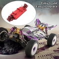 thumbnail image 3 of Bewildely Placa Base de coche con Control remoto 1/12, caja de cambios diferencial, soporte de mejorado, conjunto de transmisión Servo Kits de construcción modelo Rojo, 3 of 6
