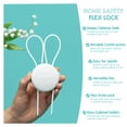 thumbnail image 5 of Regalo Baby Proof Cabinet Locks for Child Safety, Multi-Purpose Strap Locks for Cabinets, Appliances & Drawers, 5 of 10