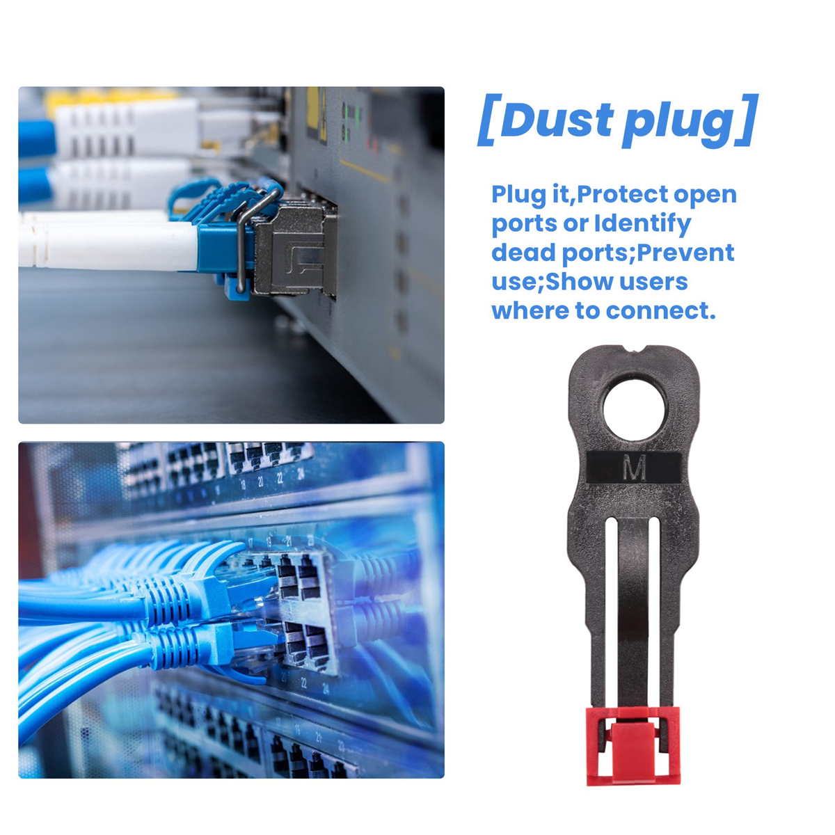 100er-Set Silikon-Staubschutzstöpsel Für Alle Anschlüsse – USB, HDMI, Lightning & Mehr – Schwarz | Universal-Kappen Für PC, Handy, Laptop