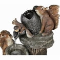 thumbnail image 2 of Natural Stone Look Water Fountain Outdoor, Weather-Resistant Outdoor Fountains With Durable Resin, Solar-Powered For Garden Water Features_Perfect Gift, 2 of 5
