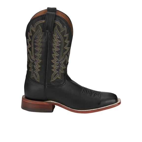 Justin Boots Mens Poston Square Toe Cowboy Mid Calf Boots