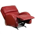 thumbnail image 5 of Flash Furniture Leather Rocker Recliner in Red, 5 of 5