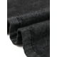 thumbnail image 5 of Vestido con tirantes INSPIRE CHIC para mujer, vestido midi de mezclilla con botones en la parte delantera y cuello en U clásico, con bolsillos, talla XS, color negro, 5 of 6